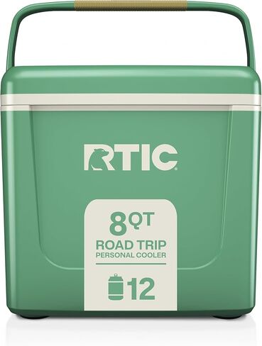 RTIC 8 QT Road Trip Personal Cooler | Insulated Personal Ice Chest for Lunch, Beach, Drinks, Travel, Camping, Picnic and Car in Kuwait