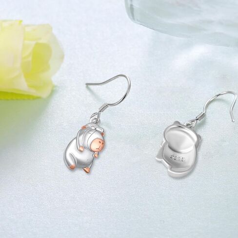 Capybara Gifts Capybara Earrings 925 Sterling Silver Capybara Stuff Capybara Jewelry Gifts for Women Gifts Capybara Lovers in Saudi Arabia