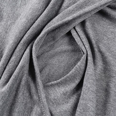 Hanweini Womens Maternity Nursing Tops Short Sleeve Postpartum Breastfeeding Tee Shirts (Dark Grey X-Large) in Saudi Arabia