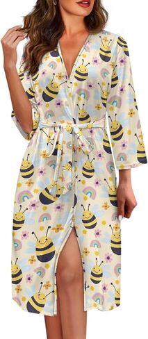 Coloranimal Robes for Women Night Gowns Women's Sleepwear Cute Comfortable Sleep Robe Soft Nightgowns in Saudi Arabia