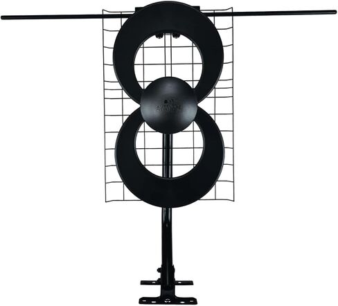 Antennas Direct ClearStream MAX-XR Complete UHF VHF Indoor Outdoor TV Antenna, Multi-Directional, 60-Mile Range – w/Cable, Mast, Amplifier, Splitter in Kuwait