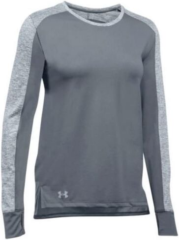 تي شيرت رياضي بأكمام طويلة مفضل للسيدات من Under Armour اختيار اللون in Kuwait