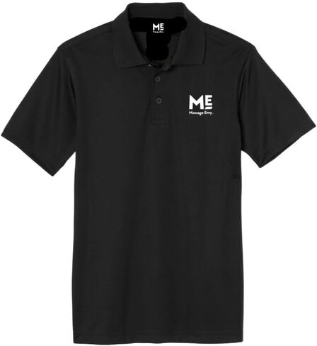 Massage Envy Unisex Adult Short Sleeve Polo Shirt in Saudi Arabia