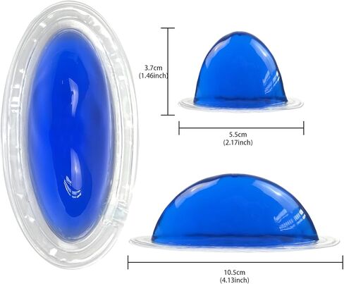 CoolBloom Hemorrhoid Ice Pack (2 Packs) - TPU Ultra-Soft Reusable Gel Pad | Fast Pain & Swelling Relief | Perineal Cold Therapy for Postpartum/Surgery (Women & Men) in Saudi Arabia