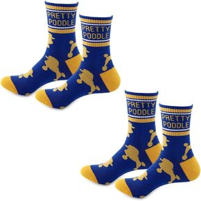 JXGZSO Pretty Poodle Socks SGRHO Sorority Sister Gift