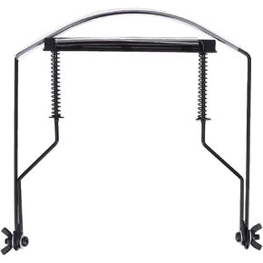 Durable Adjustable Metal 10 Holes Harmonica Neck Holder Rack Support Accessory Hole Holder Neck Holder Durable Hands Free Harmonica Holder for 10 Holes Harmonica