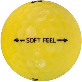 Srixon 24 Soft Feel Yellow - Near Mint (AAAA) Grade - Recycled (Used) Golf Balls