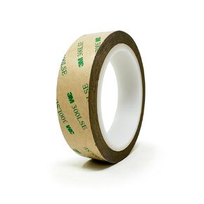 3M 300LSE Double Sided Adhesive Transparent Tape Roll 2" Wide x 36 ft, Heavy Duty, Heat Resistant, Waterproof for Picture Hanging Strips, LED Strips, DIY Art and Craft, Car Décor, Electronics