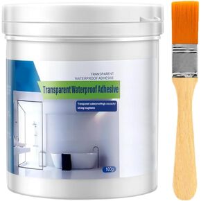 Transparent Waterproof Coating, 100gSuper Strong Waterproof Anti-Leakage Agent Invisible Waterproof Agent, Waterproof Insulation Sealant Transparent Repairing Leak Waterproof Adhesive (1pcs) in Kuwait