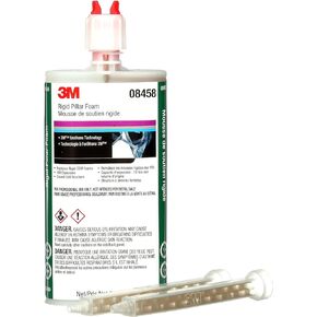 3M Rigid Pillar Foam 08458, Urethane, High Performance, Expanding, 200 mL Cartridge