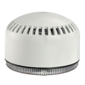 Federal Signal SLM700GY Streamline Modular Multi-Tone Electronic Sounder, Gray, Required Base Sold Separately, Polycarbonate