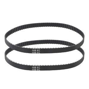 TOPPROS 180Xl SeriesWidth 3/8 inch 90Teeth 5.08mm Pitch Industrial Timing Belt，Pack of 2