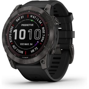 Garmin Fenix 7X Sapphire Solar Smartwatch Solar Charging Rugged Outdoor Watch with GPS Touchscreen