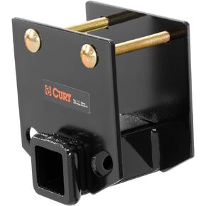 CURT 19100 Camper RV Bumper Hitch, Fits 4-Inch Beam, 2-In Receiver, 3,500 lbs
