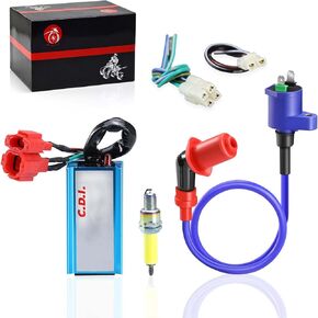 6Pin AC CDI & Ignition Coil Spark Plug For Taotao GY6 Scooter ATV 50cc 80cc 100cc 125 cc