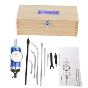 Yuecoom Coaxial Centering Indicator, 0.01mm Milling Machine Alignment Dial Test, 0-3mm Positionering Measurement Tool