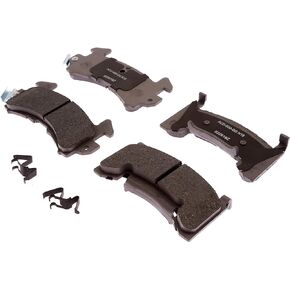 ACDelco 14D154CHF1 Silver Ceramic Disc Brake Pad Set with Clips