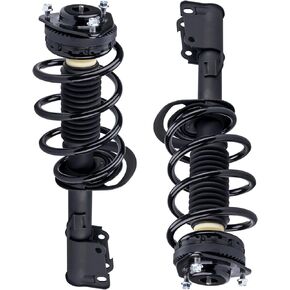 AUTOSITY Front Complete Struts Shocks Absorber with Coil Spring Assembly Replacement for 2011-2014 200 2.4L, 2008-2014 Avenger 2.7L, 2007-2010 Sebring 2.7L 2 PCS 271131+271130