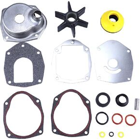 MOCW Water Pump Repair Kit Compatible with 1991-2021 Mercury MerCruiser Alpha 1 Gen 2 Drives 200HP 225HP 250HP Water Pump Impeller Kit Replace 817275A4 817275Q05 18-3147 47-43026-1, 47-43026-2