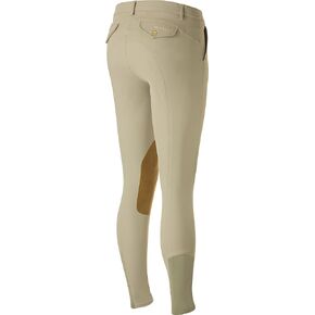 B Vertigo Mens Sander Hunter Knee Patch Breeches - Safari Brown - Ms 34