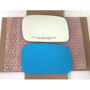 New Replacement NON-BLUE Mirror Glass with Full Size Adhesive for 2009-2014 Acura TL Passenger Side View Right RH