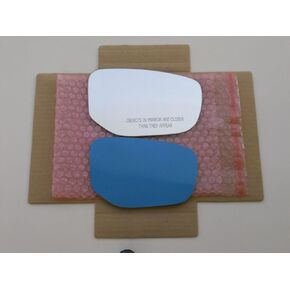 New Replacement Mirror Glass with Full Size Adhesive for 2013-2016 Dodge Dart Passenger Side View Right RH