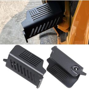 RERPRO Foot Pegs Rest Pedals for 2021 2022 2023 2024 New Ford Bronco 2/4 Door Exterior Accessories Door Hinge Footpegs Kick Panel Metal 1 Pair Black