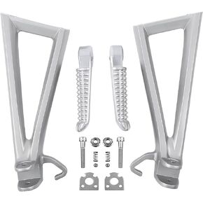 Motorcycles Rear Foot Pegs Footrest Bracket Fit For Yamaha YZF R6 03-05 YZF R6S 06-09