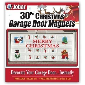 Merry Christmas Garage Door Decals
