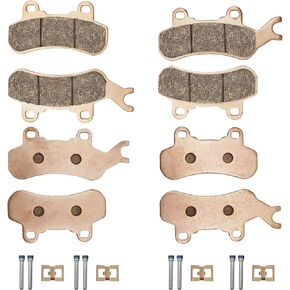 JAVIK Sintered Brake Pads Front Rear for Can Am Maverick X3 Sport/Trail 800/1000 2017 2018 2019 2020 2021 Defender 6x6/Max/Pro