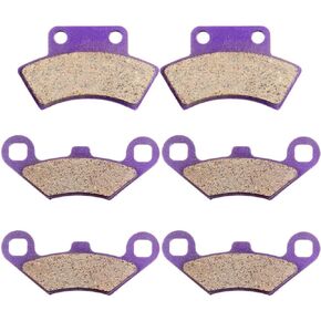ECCPP Brake Pads for Pre-2000 Polaris Sportsman 400 500 335 Xplorer 300 400 500 Xpress Magnum 425 Trail Boss 250 TrailBlazer Big Boss Sport 400 Scrambler 400 500, FA159 Front and Rear Brake Pads Kits