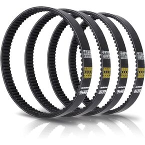 4 PCs Go Kart 40 Series Drive Belt -Torque Converter Drive Belts 40 Series Go Kart Drive Belts Replacement for Comet 203785A 203785 Manco 12346 Belt
