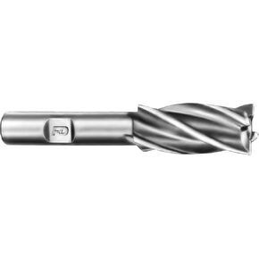 F&D Tool Company 18127-F340 مطحنة نهاية فلوت متعددة، طرف واحد، فولاذ عالي السرعة، قطر مطحنة 1 بوصة، قطر عرقوب 5/8 بوصة، طول الناي 1.875 بوصة، الطول الإجمالي 4 بوصة، 6 عدد المزامير in Saudi Arabia