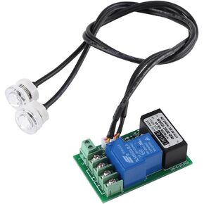 YWBL-WH Liquid Sensor, Double-Level Detection Sensor Module Infrared Liquid Water Level Detection Alarm Contro