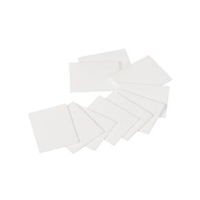 PATIKIL Alumina Ceramic Sheet Cooling Pad Insulating Sheet 50pcs High Hardness for MOS Transistor 22x17x0.65mm(0.87x0.67x0.03")