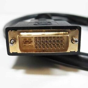 AYA 6Ft (6 Feet) DVI-I Dual Link (24+5) Male to Male Digital/Analog Video Cable w/Ferrites