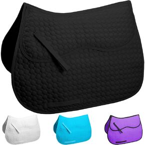 Derby Originals Extra Comfort All Purpose English Saddle Pad with Removable Memory Foam