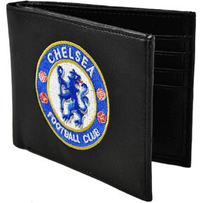 Chelsea FC Leather Wallet,black,One Size