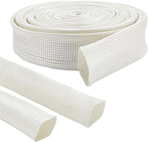 BENECREAT 16 Ft White Dock Guards Rope Cover, Sailing Docking Anchoring Equipment ID 20mm Boat Line Chafe Guards Anti Chafe for Yacht, Sailboats, Kayaks in Saudi Arabia