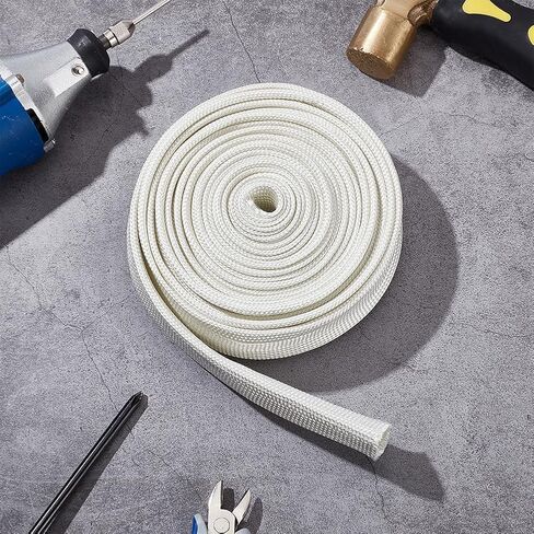 BENECREAT 16 Ft White Dock Guards Rope Cover, Sailing Docking Anchoring Equipment ID 20mm Boat Line Chafe Guards Anti Chafe for Yacht, Sailboats, Kayaks in Saudi Arabia