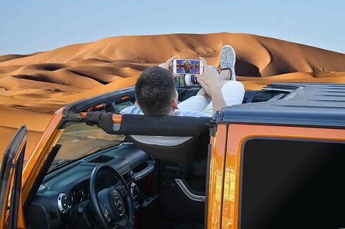 Aumodizzy أرجوحة سرير على شكل سيارة بقية سقف أرجوحة شبكة شبكة بضائع ظلة ل جيب رانجلر YJ TJ JK JKU JL JLU 1987-2024 العلم الأمريكي in Kuwait