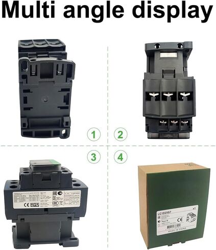 LNKWEL LC1D25G7 Non-Reversing Contactor 25A 3 Pole 120VAC Coil 1NO 1NC 50/60Hz in Saudi Arabia