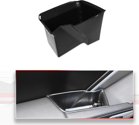 MODIPIM Side Inner Door Armrest Storage Box Trim Organizer Interior Car Door Handle Armrest Insert Fit for Chevrolet Corvette C7 2014-2019 in Kuwait