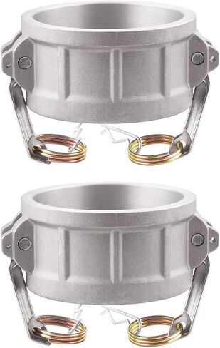 تركيبات قفل كامة من النوع الألومنيوم من Hgzaccompany، تركيب خرطوم الكامة والأخدود، قابس غبار Camlock أنثى مقاس 1.5 بوصة، قطعتان in Kuwait
