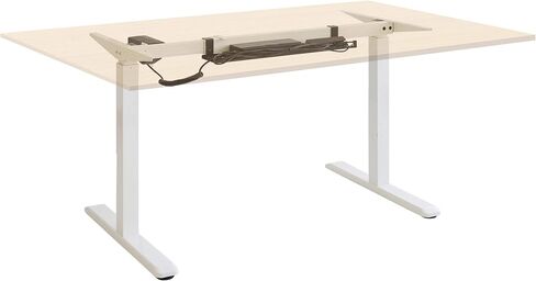 MOUNT-IT! Under Desk Cable Tray [23" Length] Wire Management Basket for Desktop Computers, Laptops, Sit Stand Desks and Workstations (Black) in Saudi Arabia
