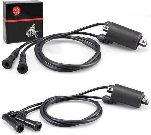 مجموعة من 2 ملف إشعال وأغطية لهوندا CB1000 CB900 CB750 CB650 1979-1983 Goldwing 1100 1200 GL 1100 1200 Nighthawk 650 750 in Saudi Arabia