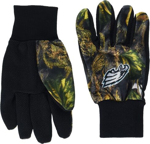 FOCO NFL unisex-adult Nfl Team Logo Colored Palm Utility Work Gloves in Saudi Arabia
