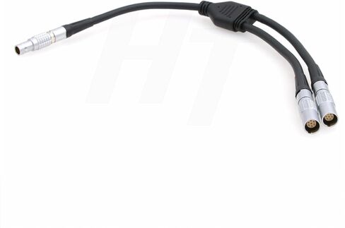 كابل طاقة بطارية خارجية 12 فولت من HangTon لجهاز Trimble R9 R10 R12 R6 R7 R8 GPS GNSS استقبال 5700 5800 SPS851، 7 دبابيس إلى مشابك التمساح 1.8 متر in Saudi Arabia