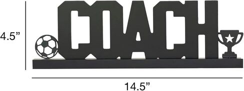 هدية مدرب كرة القدم. تأتي اللافتة مع صندوق هدايا بإغلاق مغناطيسي وقلم تحديد دائم. هدية تقدير الفريق رائعة للمدربين in Kuwait