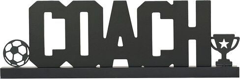 هدية مدرب كرة القدم. تأتي اللافتة مع صندوق هدايا بإغلاق مغناطيسي وقلم تحديد دائم. هدية تقدير الفريق رائعة للمدربين in Kuwait